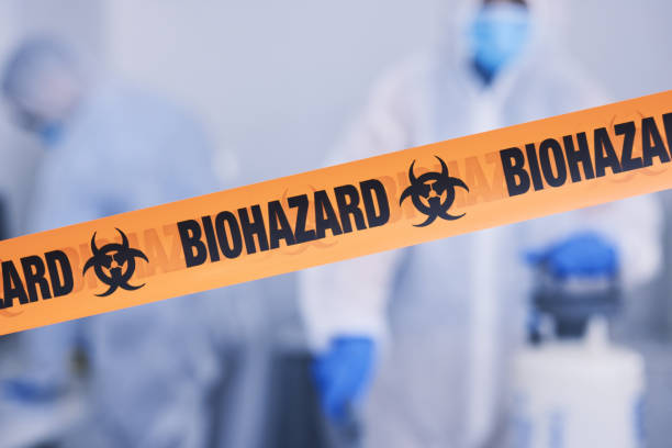 Professional Crime Scene Cleanup technician working in Highland Lakes, NJ